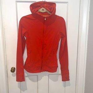 Lululemon Hooded Jacket - Orange